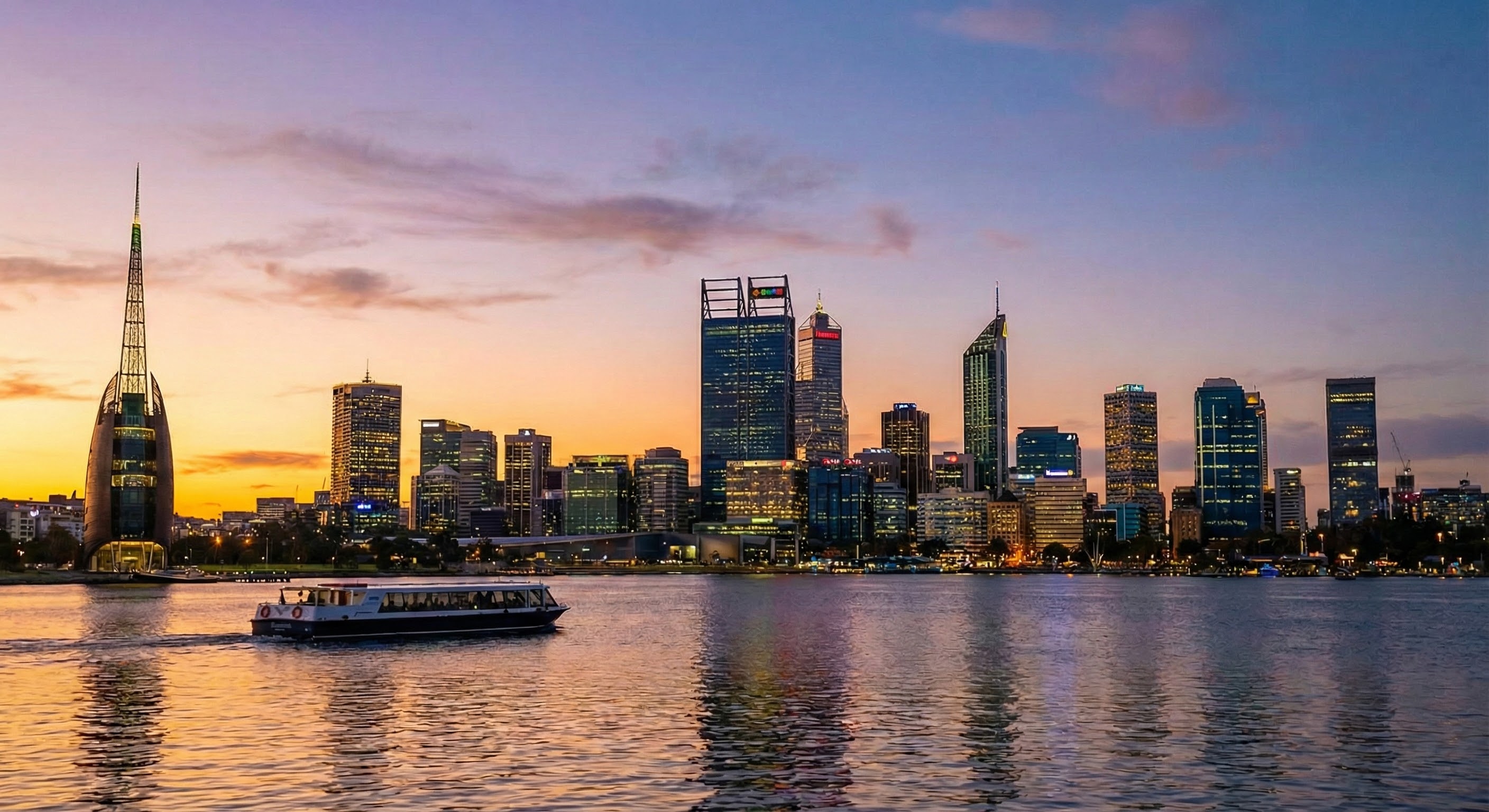 Perth city skyline